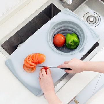 Chopping Board with Detachable Basket